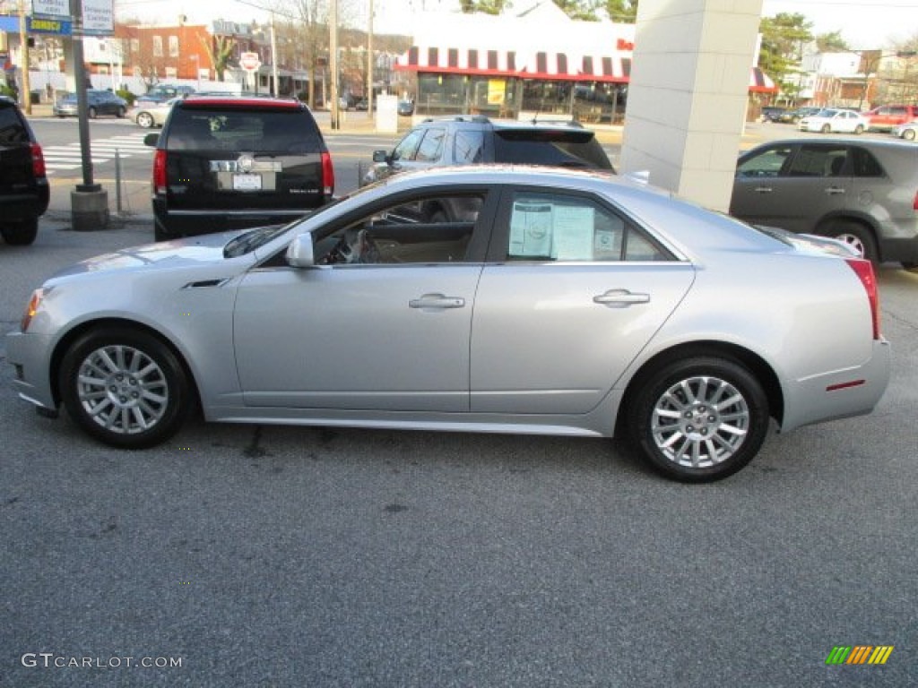 Radiant Silver Metallic 2011 Cadillac CTS 4 3.0 AWD Sedan Exterior Photo #100282015