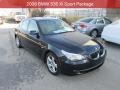 Deep Sea Blue Metallic 2008 BMW 5 Series 535xi Sedan