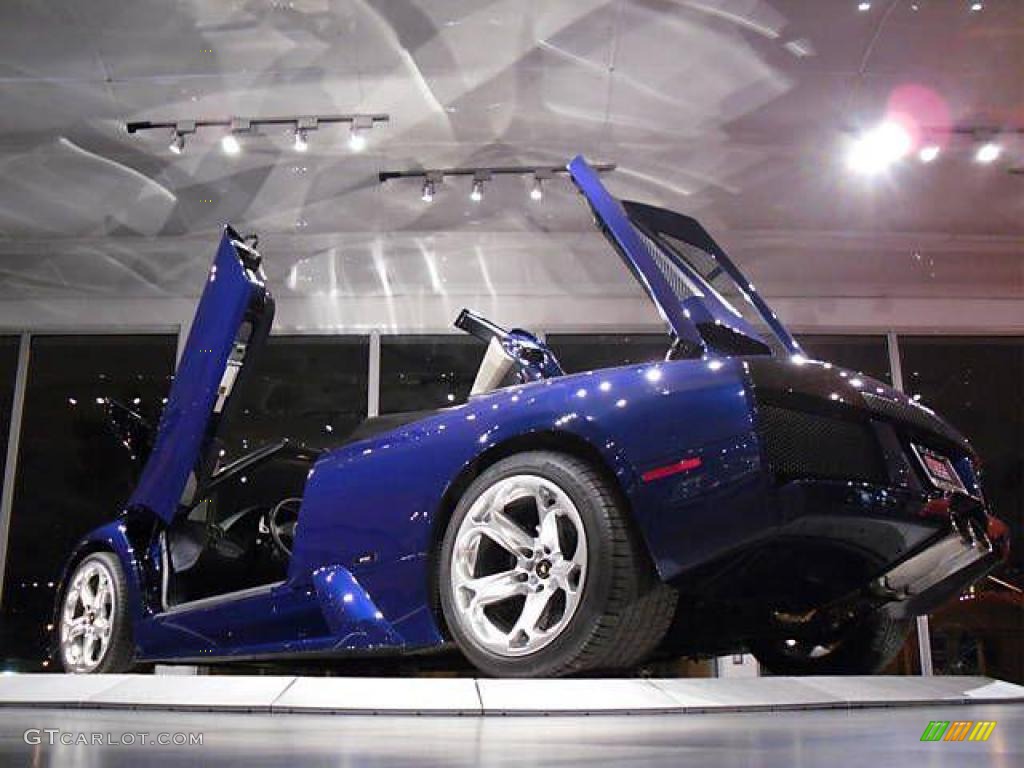2005 Murcielago Roadster - Blu Nova / Azzurro Australis photo #4