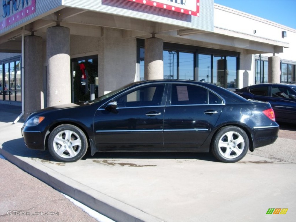 2005 RL 3.5 AWD Sedan - Nighthawk Black Pearl / Ebony photo #2