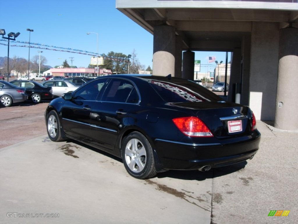 2005 RL 3.5 AWD Sedan - Nighthawk Black Pearl / Ebony photo #3