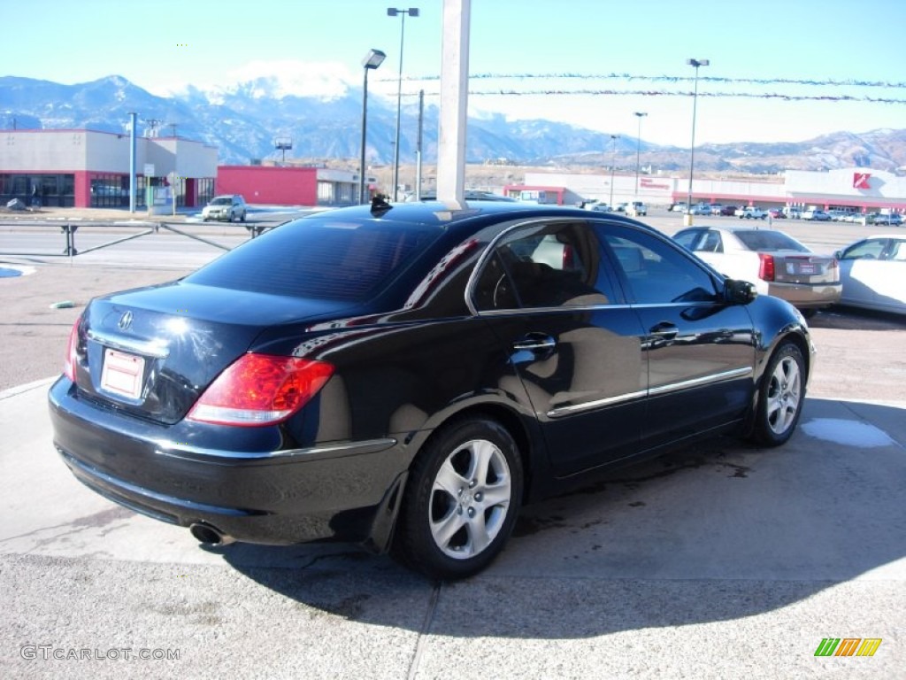 2005 RL 3.5 AWD Sedan - Nighthawk Black Pearl / Ebony photo #5