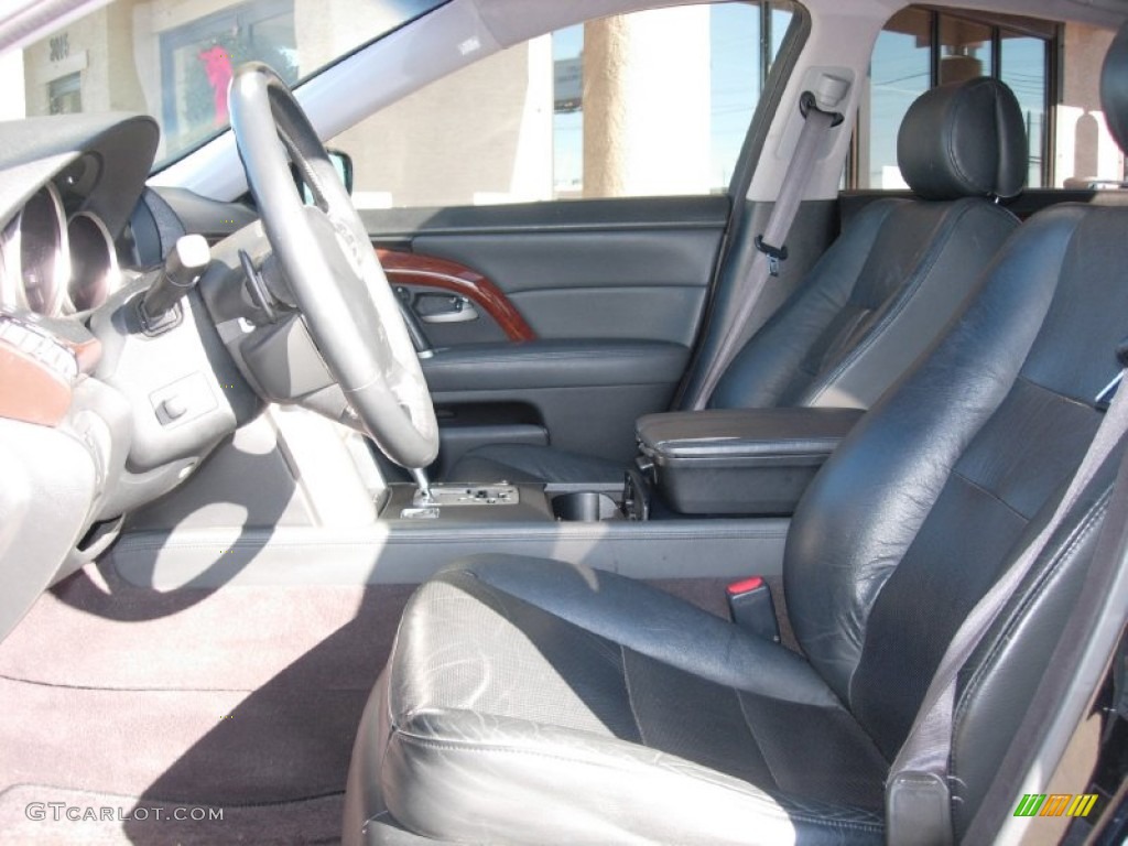 2005 RL 3.5 AWD Sedan - Nighthawk Black Pearl / Ebony photo #10