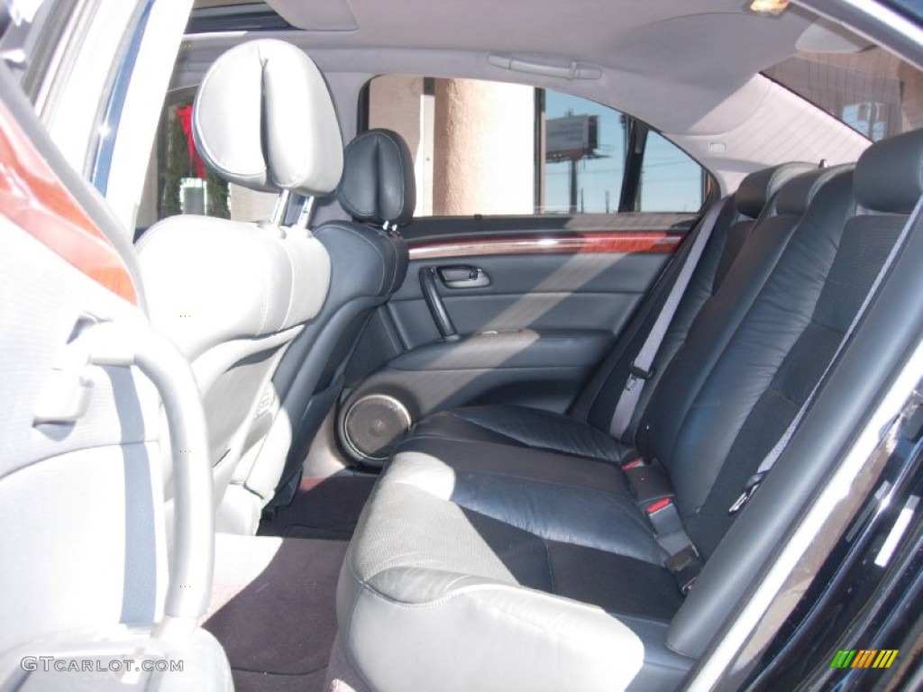 2005 RL 3.5 AWD Sedan - Nighthawk Black Pearl / Ebony photo #11