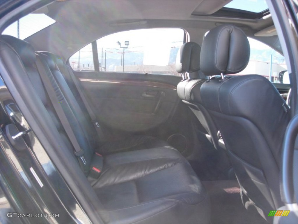 2005 RL 3.5 AWD Sedan - Nighthawk Black Pearl / Ebony photo #13