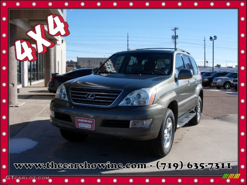 2006 GX 470 - Cypress Green Pearl / Ivory photo #1
