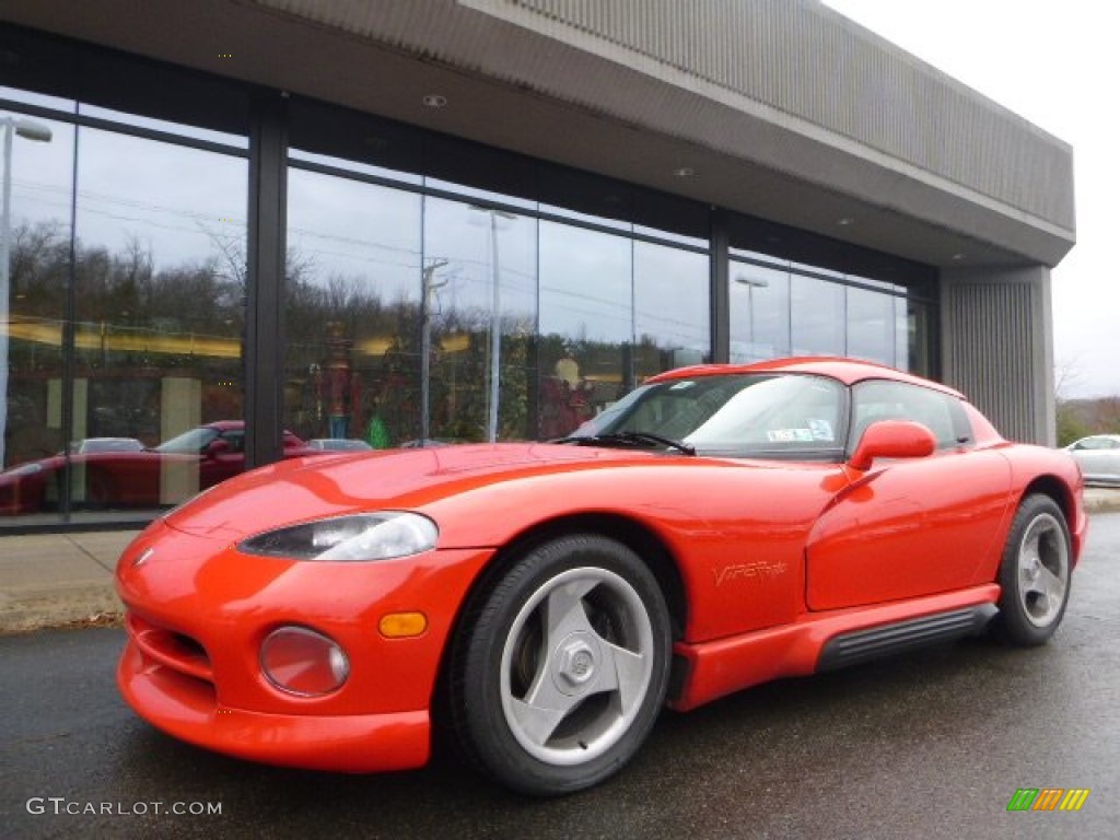 1993 Viper RT/10 Roadster - Viper Red / Gray photo #1