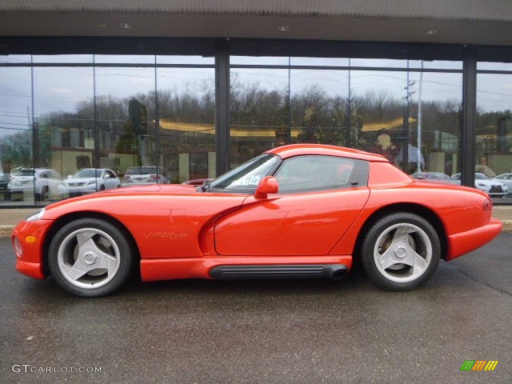 1993 Viper RT/10 Roadster - Viper Red / Gray photo #2