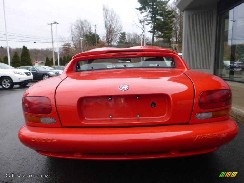 1993 Viper RT/10 Roadster - Viper Red / Gray photo #4