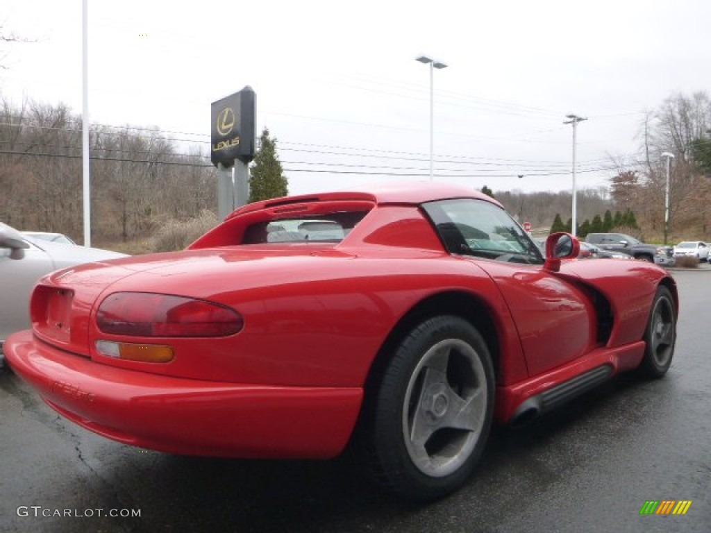 1993 Viper RT/10 Roadster - Viper Red / Gray photo #5