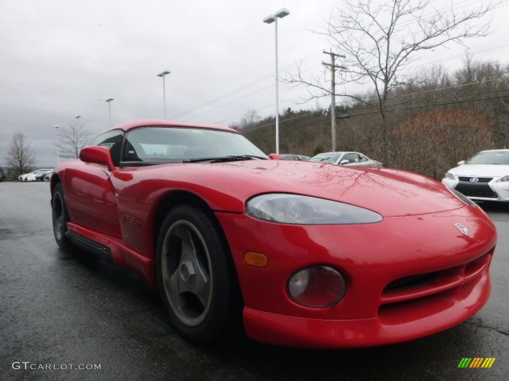 1993 Viper RT/10 Roadster - Viper Red / Gray photo #7