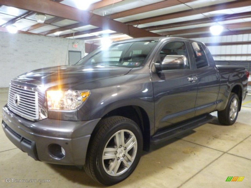 Magnetic Gray Metallic 2012 Toyota Tundra Limited Double Cab 4x4 Exterior Photo #100284693