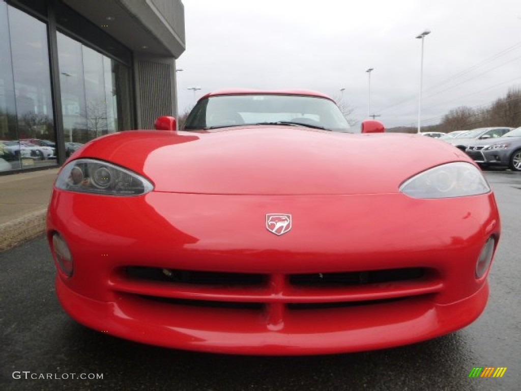 1993 Viper RT/10 Roadster - Viper Red / Gray photo #8