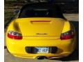 2004 Speed Yellow Porsche Boxster   photo #2