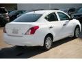 2012 Fresh Powder White Nissan Versa 1.6 S Sedan  photo #11