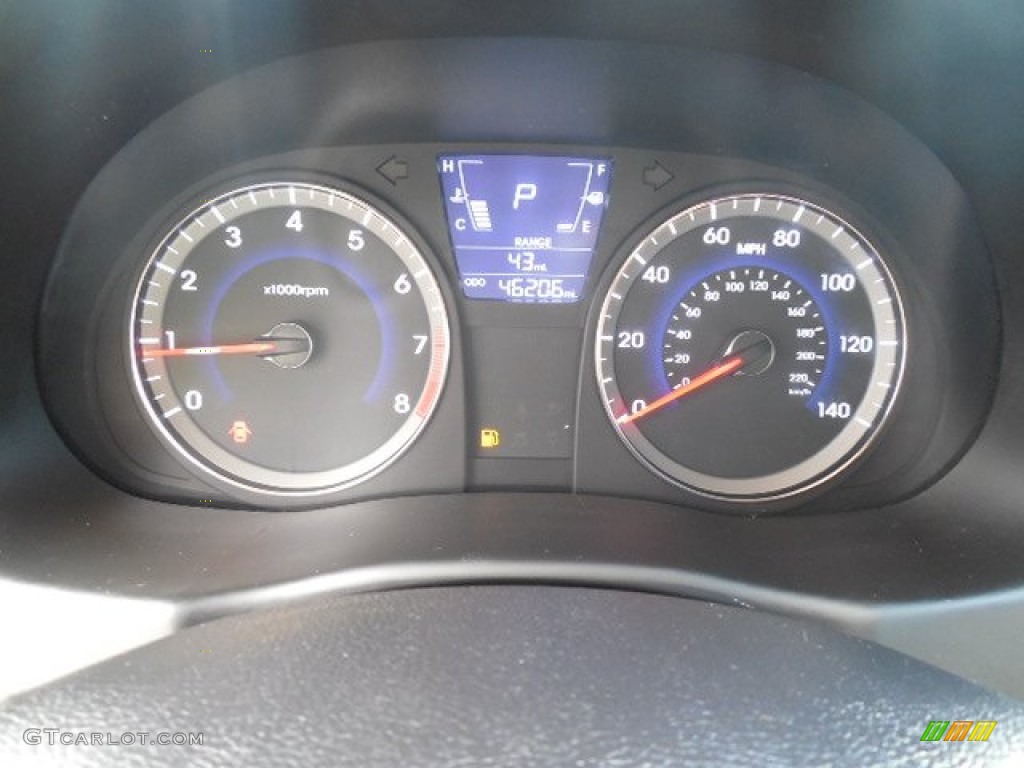 2013 Accent GS 5 Door - Electrolyte Green / Black photo #19