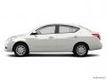 2012 Fresh Powder White Nissan Versa 1.6 S Sedan  photo #34