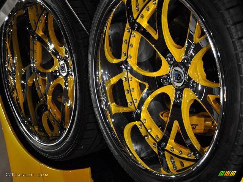 2006 Murcielago Roadster - Giallo Evros (Yellow) / Nero Perseus photo #2