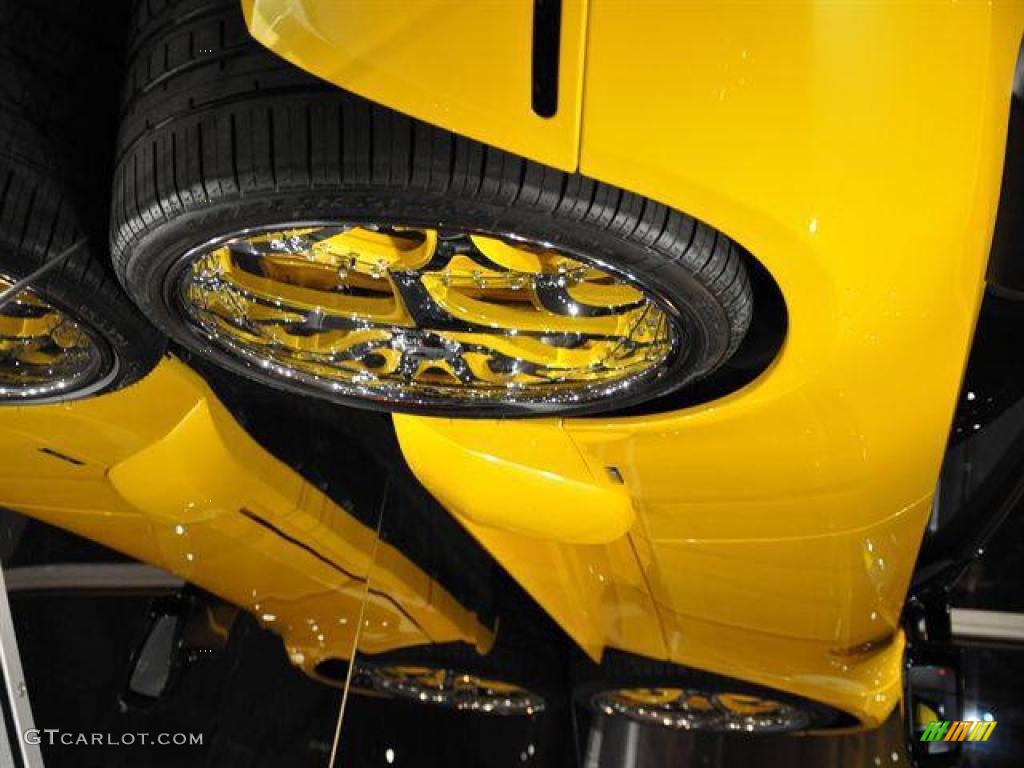 2006 Murcielago Roadster - Giallo Evros (Yellow) / Nero Perseus photo #12