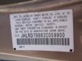 Mojave Mist Metallic - CR-V EX 4WD Photo No. 19