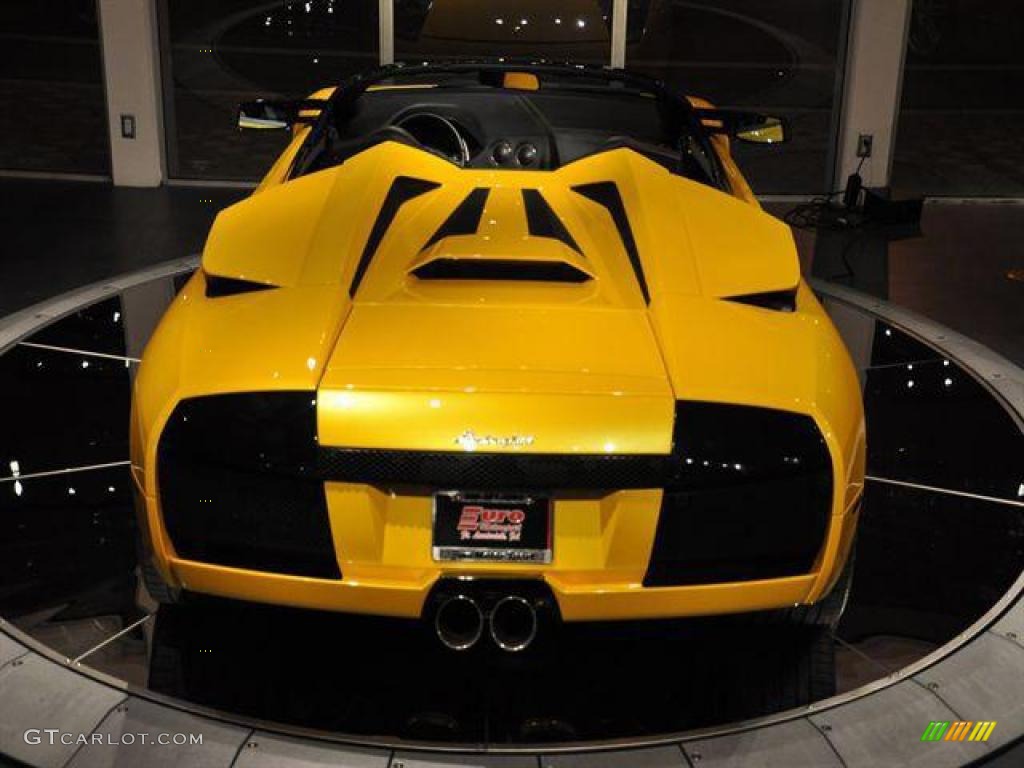 2006 Murcielago Roadster - Giallo Evros (Yellow) / Nero Perseus photo #18