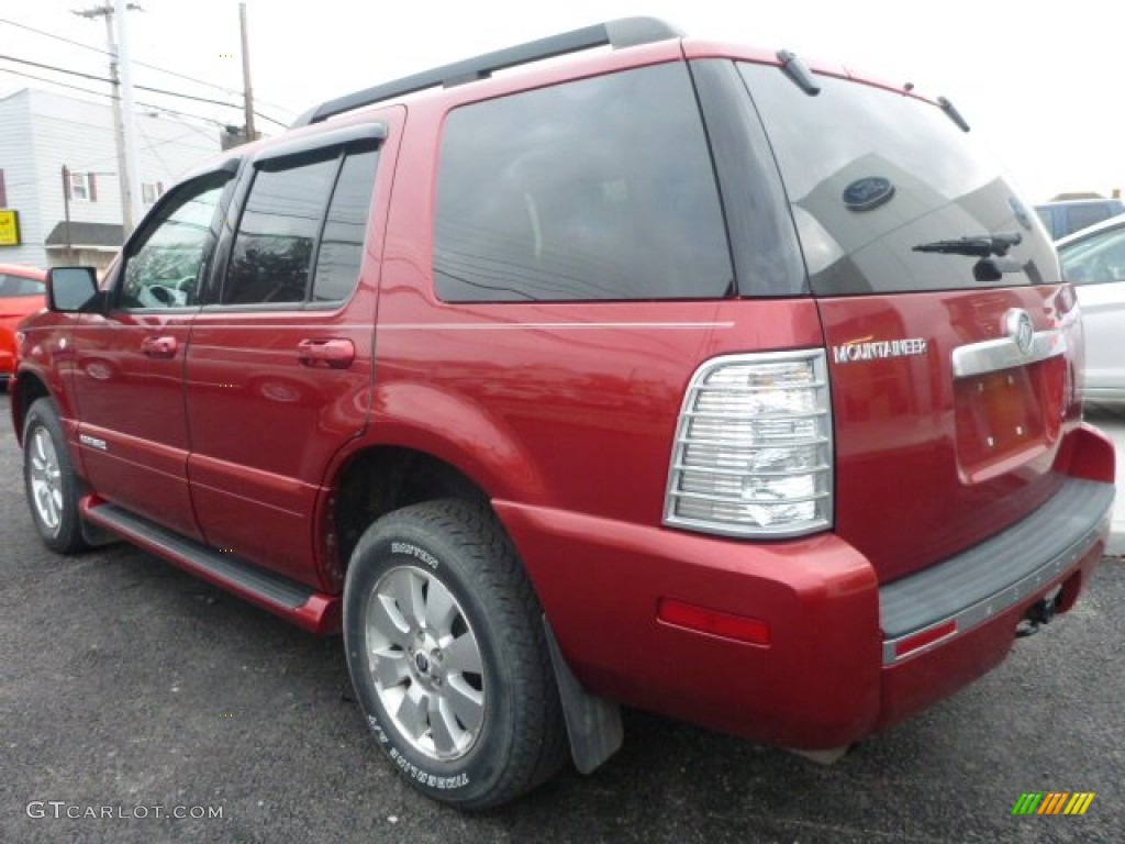 2007 Mountaineer AWD - Vivid Red / Charcoal Black photo #3
