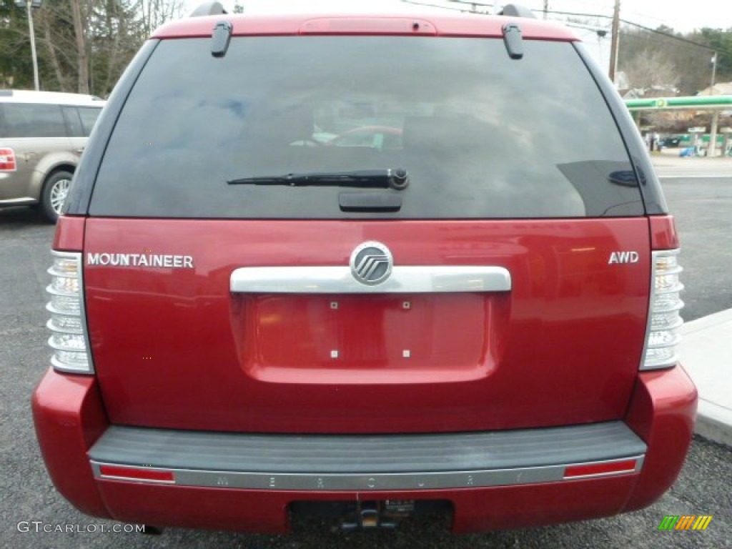2007 Mountaineer AWD - Vivid Red / Charcoal Black photo #4