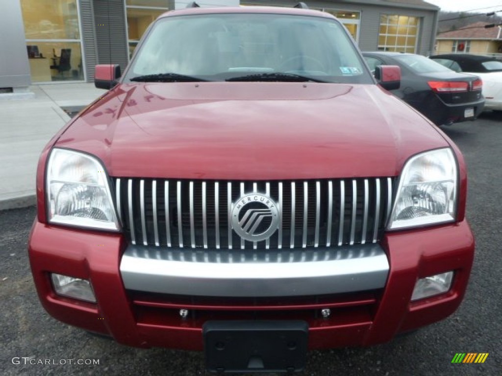 2007 Mountaineer AWD - Vivid Red / Charcoal Black photo #8
