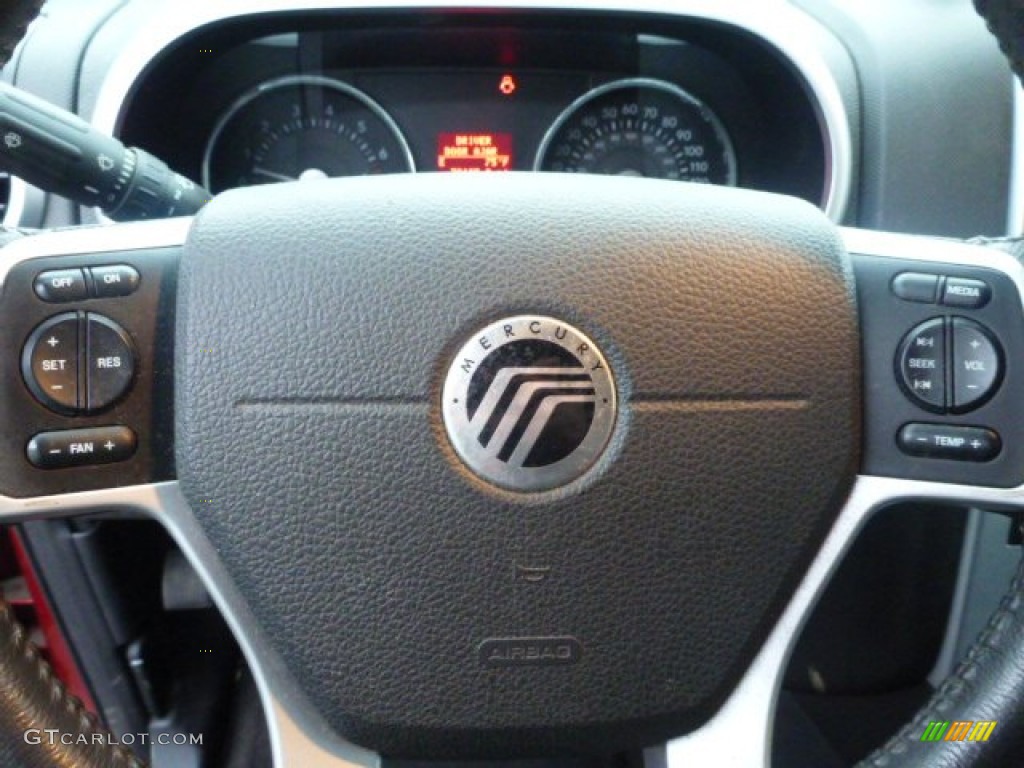 2007 Mountaineer AWD - Vivid Red / Charcoal Black photo #16