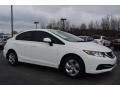 Taffeta White - Civic LX Sedan Photo No. 1