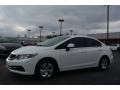 Taffeta White - Civic LX Sedan Photo No. 7
