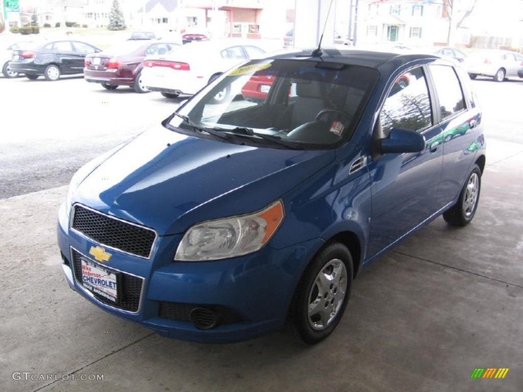 2009 Aveo Aveo5 LT - Bright Blue / Charcoal photo #22
