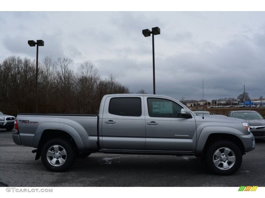 Silver Sky Metallic 2015 Toyota Tacoma PreRunner TRD Sport Double Cab Exterior Photo #100291650