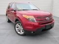 2015 Ruby Red Ford Explorer Limited  photo #1