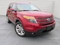2015 Ruby Red Ford Explorer Limited  photo #2