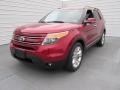 2015 Ruby Red Ford Explorer Limited  photo #7