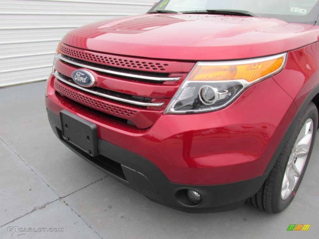 2015 Explorer Limited - Ruby Red / Medium Light Stone photo #10
