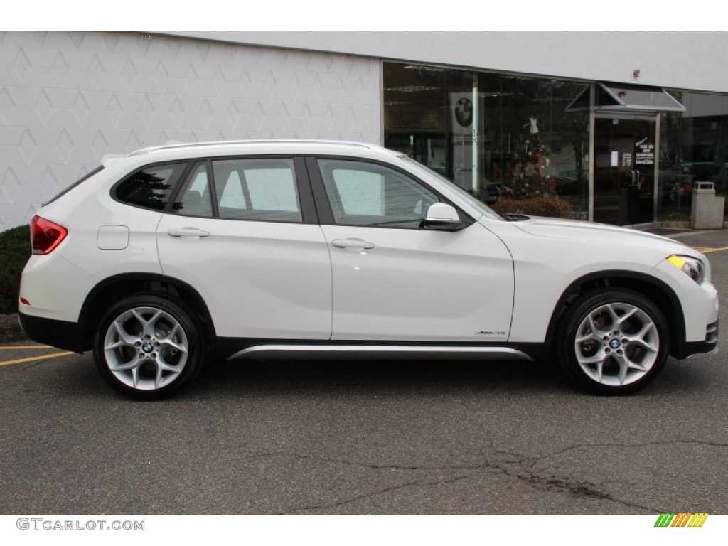 Alpine White 2015 BMW X1 xDrive28i Exterior Photo #100292274