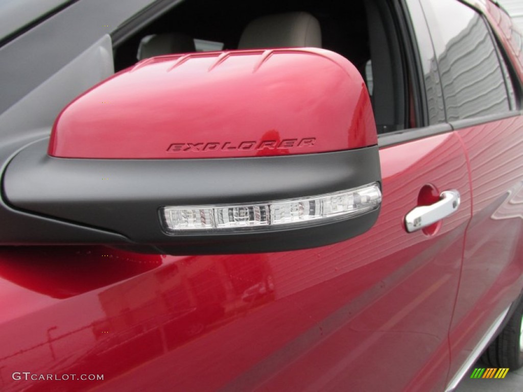 2015 Explorer Limited - Ruby Red / Medium Light Stone photo #12
