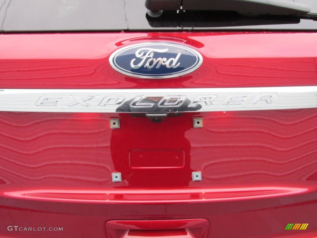 2015 Explorer Limited - Ruby Red / Medium Light Stone photo #14