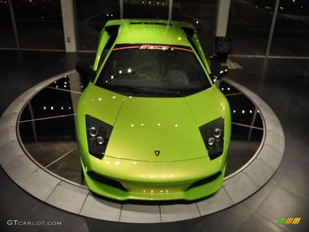 2008 Murcielago LP640 Coupe - Verde Ithaca (Pearl Green) / Nero Perseus photo #2
