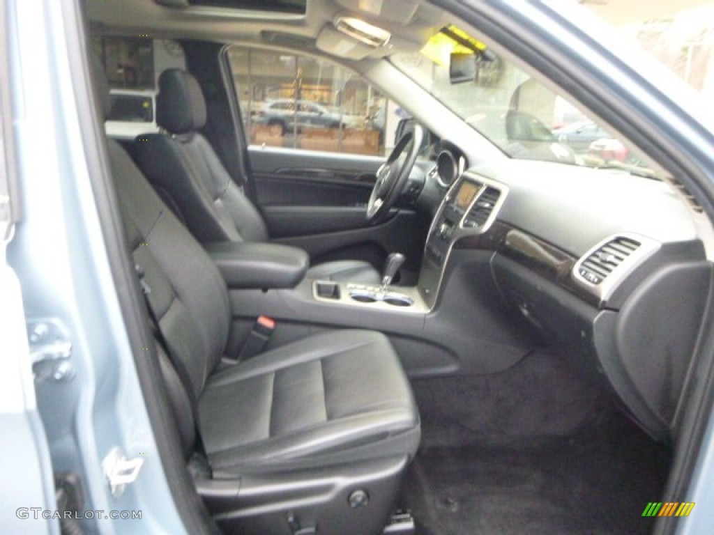 2012 Grand Cherokee Laredo X Package 4x4 - Winter Chill / Black photo #10