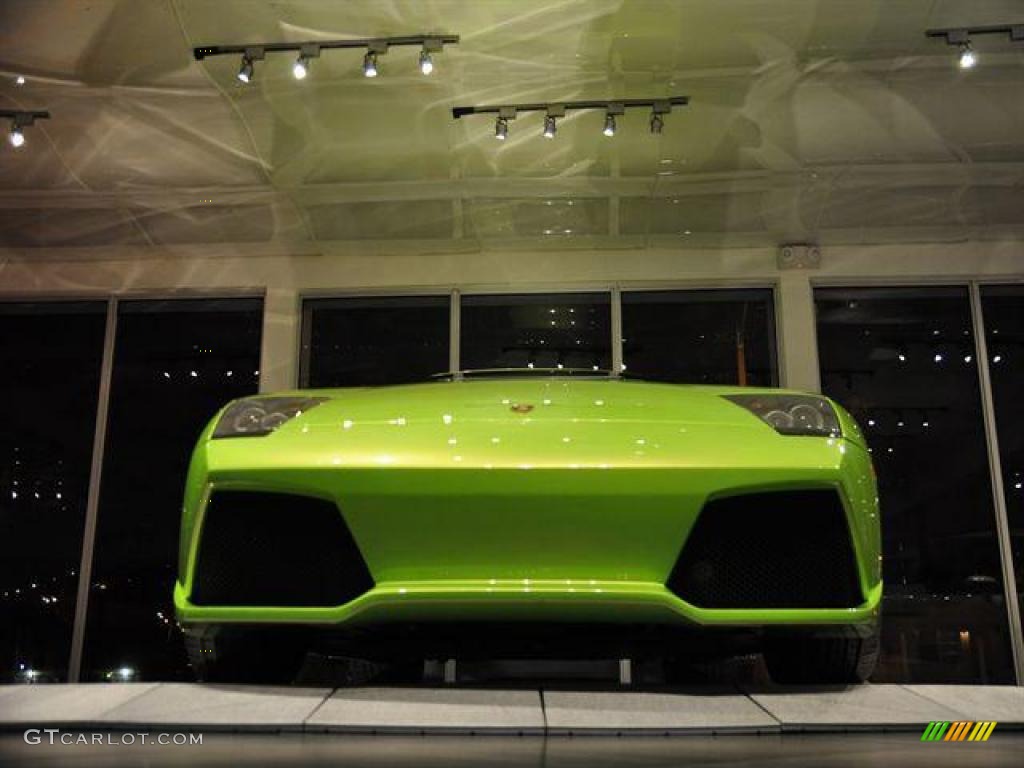 2008 Murcielago LP640 Coupe - Verde Ithaca (Pearl Green) / Nero Perseus photo #9