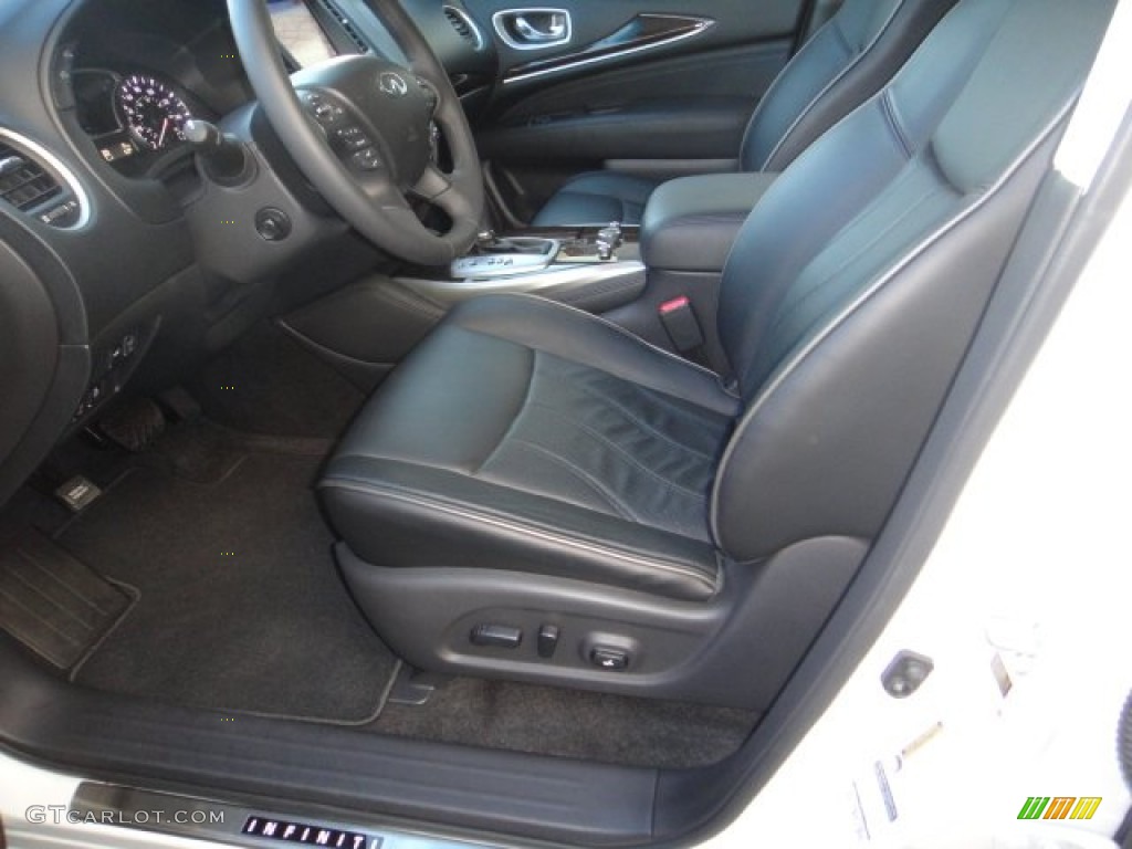Graphite Interior 2015 Infiniti QX60 3.5 AWD Photo #100293240
