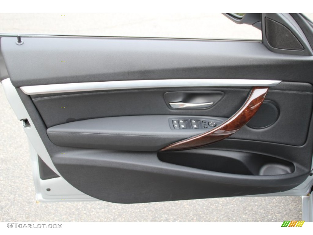 2014 3 Series 335i xDrive Gran Turismo - Glacier Silver Metallic / Black photo #9