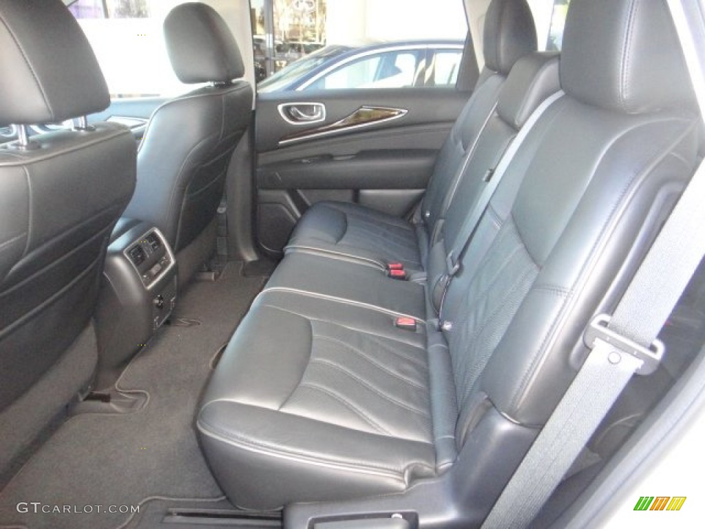 Graphite Interior 2015 Infiniti QX60 3.5 AWD Photo #100293300