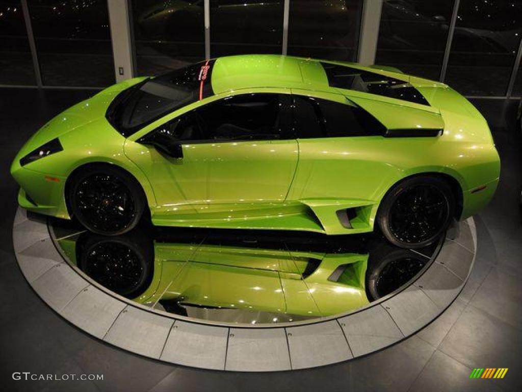 2008 Murcielago LP640 Coupe - Verde Ithaca (Pearl Green) / Nero Perseus photo #17