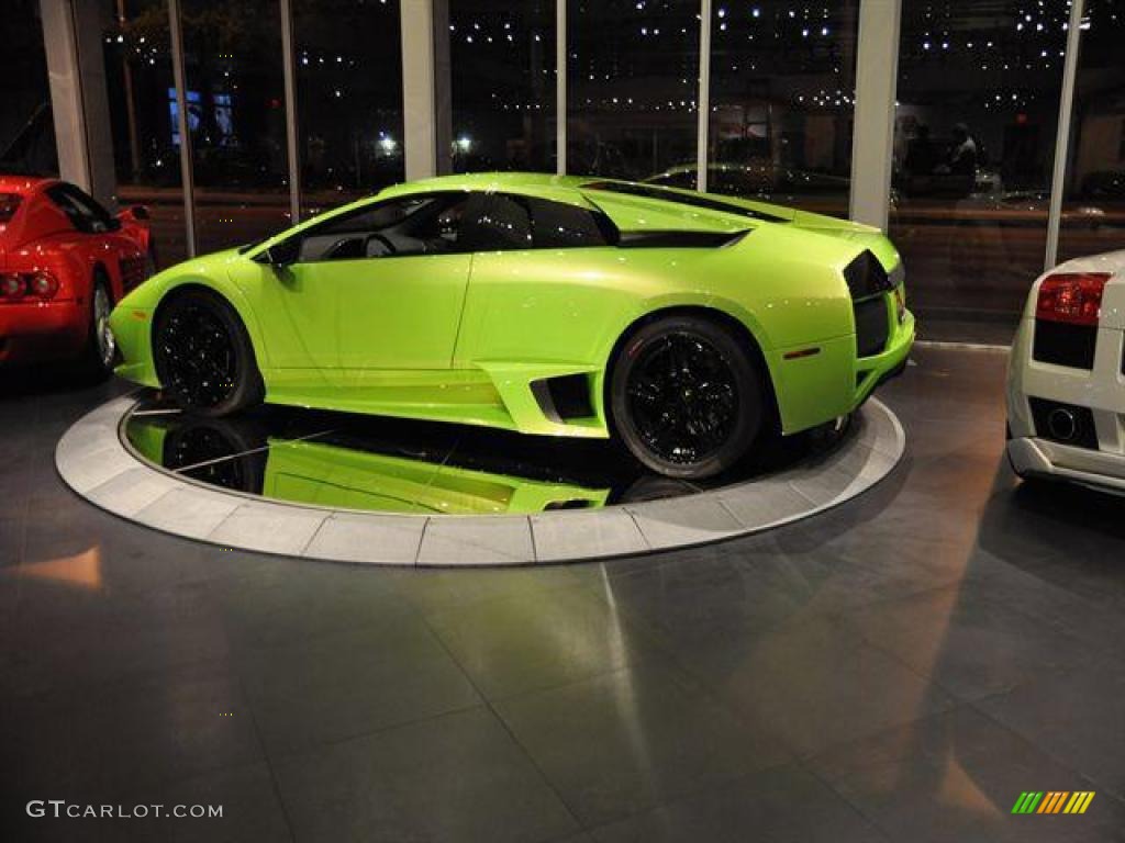 2008 Murcielago LP640 Coupe - Verde Ithaca (Pearl Green) / Nero Perseus photo #18