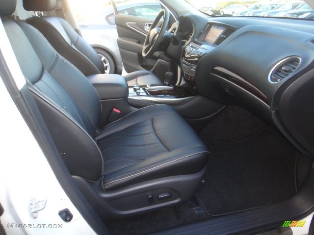 Graphite Interior 2015 Infiniti QX60 3.5 AWD Photo #100293504