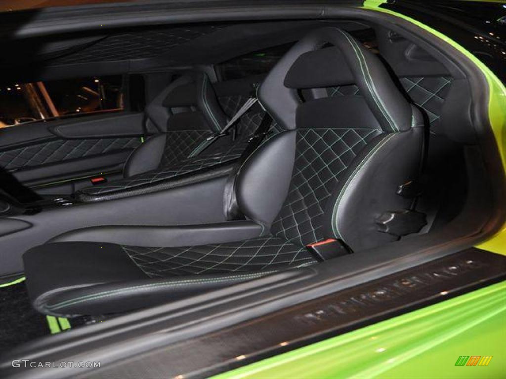 2008 Murcielago LP640 Coupe - Verde Ithaca (Pearl Green) / Nero Perseus photo #20